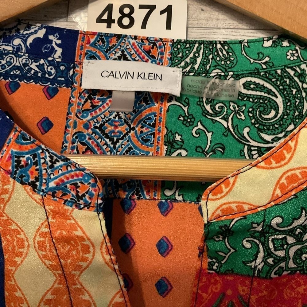 Calvin Klein vintage button‎ down shirt size XL - Picture 5 of 8